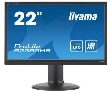 Монітор Iiyama 22 B2280HS TN FullHD 1920 x 1080 VGA + DVI + HDMI