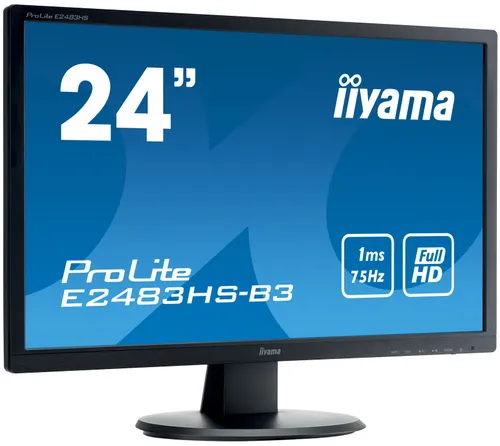 Монітор Iiyama 24 E2483HS TN FullHD 1920 x 1080 VGA + DP + HDMI + AUX