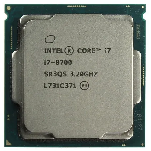 Процессор Intel® Core™ i7-8700 Processor 12M Cache, up to 4.60 GHz