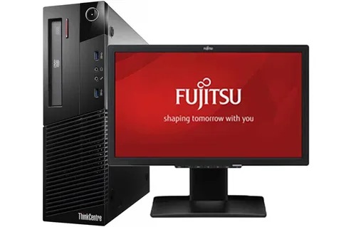 Комплект компьютер Lenovo ThinkCentre M83 SFF Intel® Core™ i5 4570 3200 MHz 6MB (4 gen) / 8 Gb / 500 Gb + монитор 22 Fujitsu-Siemens B22T-7