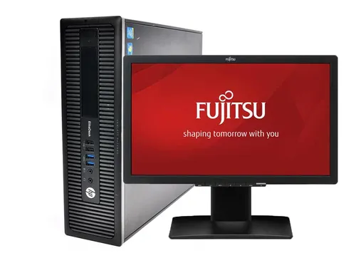 Комплект компьютер HP EliteDesk 800 G1 SFF Intel Celeron® G1820 2700Mhz 2MB / 4 Gb / 500 Gb + монитор 22 Fujitsu-Siemens B22T-7