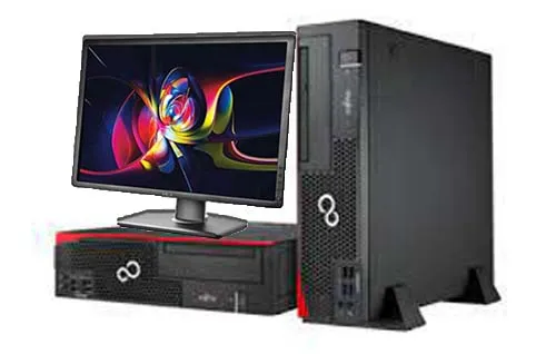 Комплект компьютер Fujitsu-Siemens Esprimo D556 E90+ SFF Intel® Core™ i5 6500 3200MHz 6MB (6 gen) / 16 Gb / SSD 240 Gb + монитор 24 IPS MIX