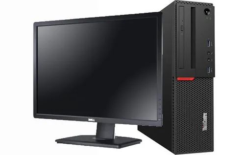 Комплект компьютер Lenovo ThinkCentre M720s SFF Intel® Core™ i5 8500 3000MHz 9MB (8 gen) / 8 Gb / SSD 120 Gb M2 + монитор 24 Dell U2412M