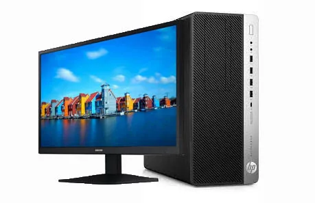 Комплект компьютер HP EliteDesk 800 G3 MT Intel® Core™ i3 6100 2300MHz 3MB (6 gen) / 16 Gb / SSD 240 Gb + монитор 22 Samsung S22E/C450BW