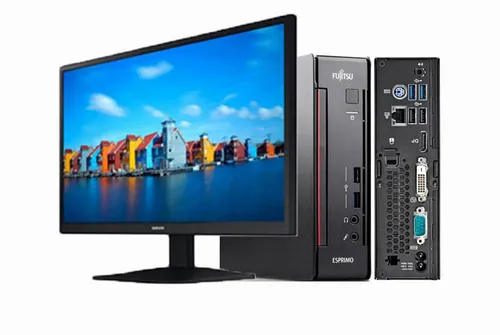 Комплект компьютер Fujitsu-Siemens Esprimo Q556/2 USDT Intel® Core™ i5 6500 3200MHz 6MB (6 gen) / 16 Gb / SSD 240 Gb M2 + монитор 22 Samsung S22E/C450BW