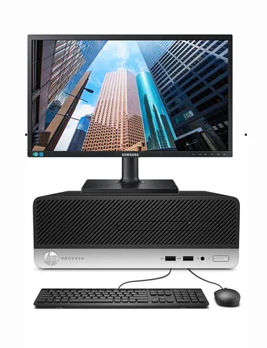 Комплект компьютер HP ProDesk 400 G5 SFF Intel® Core™ i3 6100 2300MHz 3MB (6 gen) / 8 Gb / SSD 120 Gb + монитор 22 Samsung S22E/C450BW