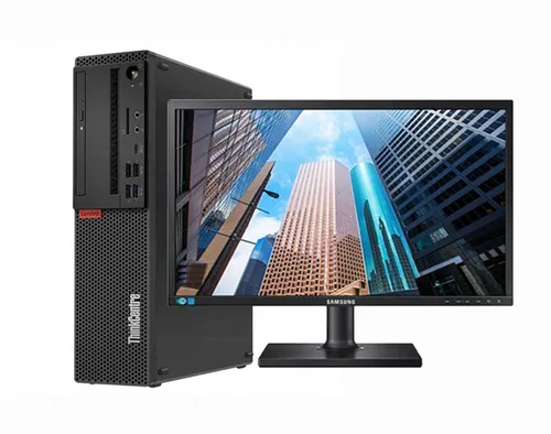 Комплект компьютер Lenovo ThinkCentre M720s SFF Intel® Core™ i5 8500 3000MHz 9MB (8 gen) / 16 Gb / SSD 240 Gb M2 + монитор 22 Samsung S22E/C450BW