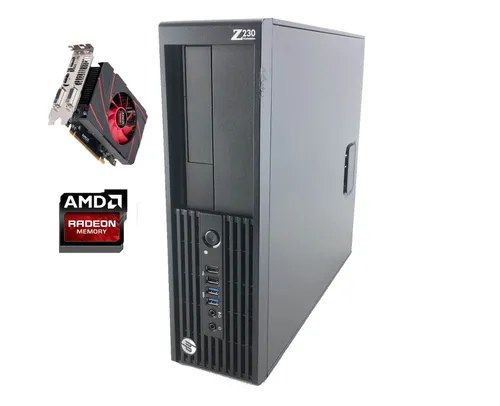HP WorkStation Z230 SFF Intel® Core™ i3 4130 3400Mhz 3Mb (4 gen) / 16 Gb / SSD 240 Gb / Radeon R5 340