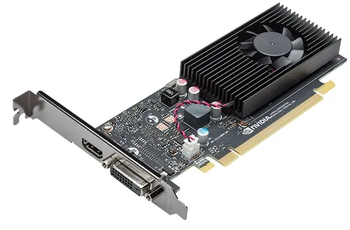 Видеокарта GeForce GT1030 2 GB DDR4 64 bit DVI + HDMI Low Profile