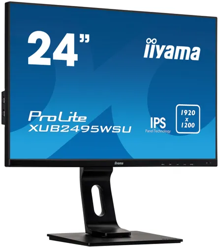 Монітор Iiyama 24 XUB2495WSU Б/Р IPS 1920 x 1200 VGA + DP + HDMI