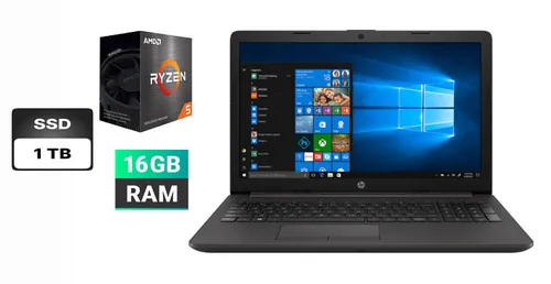 ноутбук HP 255 G7 15.6 AMD Ryzen 5 PRO 3500U 3700MHz 4MB / 16 Gb SSD 1TB M2 /1920x1080 Full HD Radeon Vega 8 Grade А Slim DVD-RW
