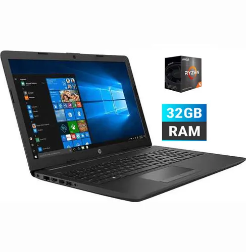 ноутбук HP 255 G7 15.6 AMD Ryzen 5 PRO 3500U 3700MHz 4MB / 32 Gb SSD 240GB M2 /1920x1080 Full HD Radeon Vega 8 Grade А Slim DVD-RW