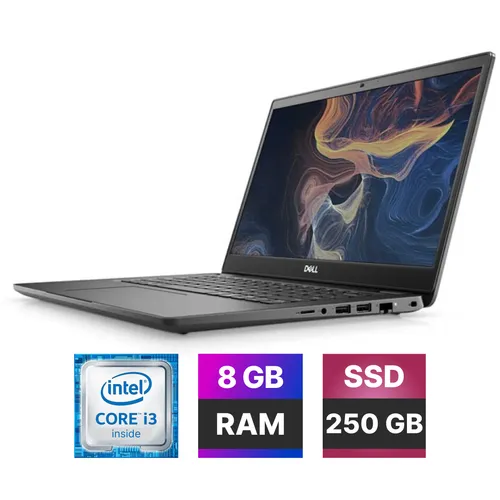 ноутбук Dell Latitude 3410 14 IPS Intel Core i3 10110U 2100MHz 4MB (10nd) / 8 Gb SSD 240TB M2 /1920x1080 Full HD Intel® UHD 10th Generation Grade А Без ОДД