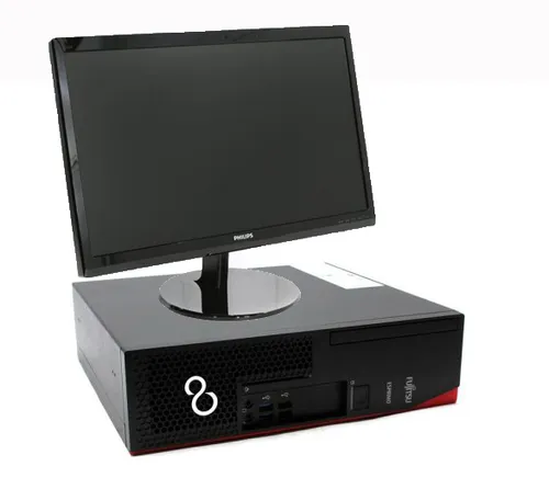 Комплект компьютер Fujitsu-Siemens Esprimo D538 SFF Intel® Core™ i5 8400 4000MHz 9MB (8 gen) / 16 Gb / SSD 480 Gb + монитор 24 Philips 246V5LDSB/00