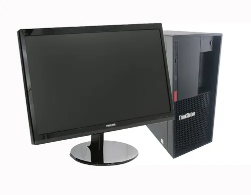 Комплект компьютер Lenovo ThinkStation P330 M Intel® Core™ i5 8400 4000MHz 9MB (8 gen) / 16 Gb / SSD 240 Gb + монитор 24 Philips 246V5LDSB/00