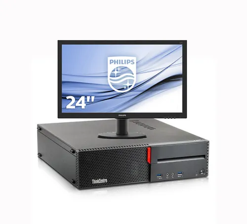 Комплект компьютер Lenovo Thinkcentre M900 SFF Intel® Core™ i5 6500 3200MHz 6MB (6 gen) / 8 Gb / 500 Gb + монитор 24 Philips 246V5LDSB/00