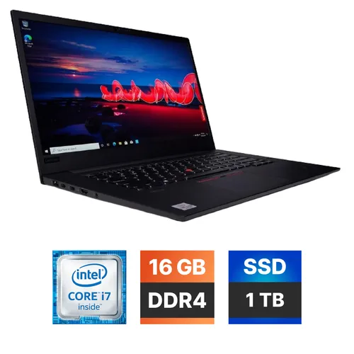 Ноутбук Lenovo X1 Extreme Gen 3 15.6 IPS Intel i7 10850H 2700MHz 8MB (10nd) / 16 Gb SSD 1TB /1920x1080 Full HD Geforce GTX1650 Ti