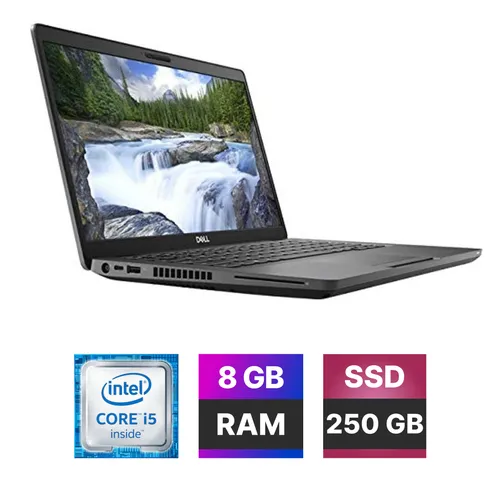 Ноутбук Dell Latitude5401 14 FullHD IPS Intel Core i5 9400H 2500MHz 8Mb (9 gen) / 8 Gb SSD 240GB M2 /1920x1080 Full HD Intel HD Graphics 630