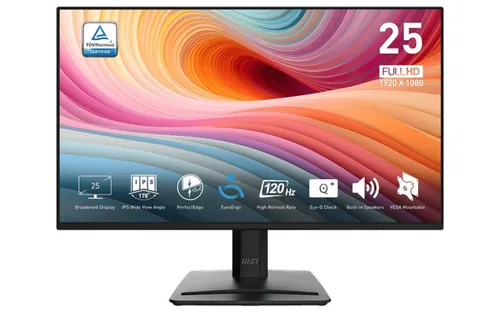 Монитор 25 MSI PRO MP252 -- FHD IPS / 100Hz / 1ms (MPRT) / sRGB 101% / Adaptive Sync / Less Blue Light / Anti-Flicker / Built-In Speaker 2W