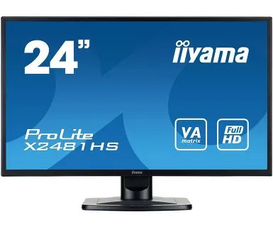 Монітор 24 Iiyama XB2481HS MVA FullHD 1920 x 1080 VGA DVI HDMI AUX