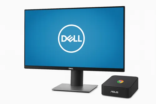Комплект компьютер Asus ChromeBox 3 Mini PC Intel® Core™ i7 8550U 1800MHz 8MB (8 gen) / 16 Gb / SSD 240 Gb + монитор 24 IPS MIX