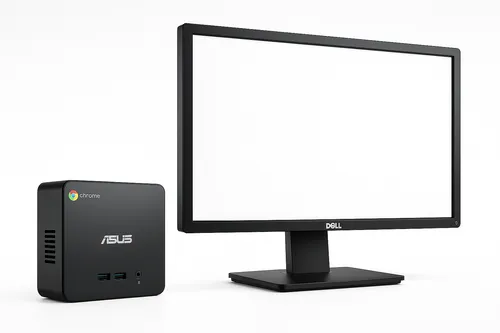 Комплект компьютер Asus ChromeBox 3 Mini PC Intel® Core™ i7 8550U 1800MHz 8MB (8 gen) / 8 Gb / SSD 240 Gb + монитор 24 Dell U2412M