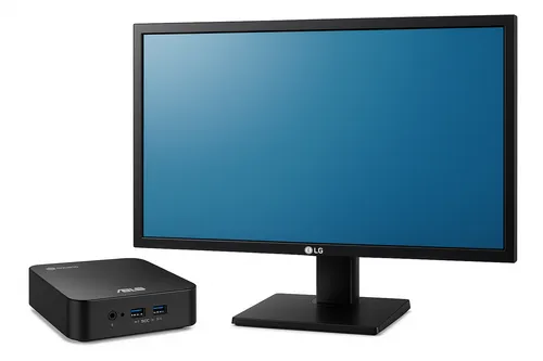 Комплект компьютер Asus ChromeBox 3 Mini PC Intel® Core™ i7 8550U 1800MHz (8 gen) / 16 Gb / SSD 480 Gb + монитор 24 LG 24BK550Y