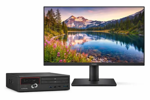 Комплект компьютер Fujitsu-Siemens Esprimo D556 E90+ Intel® Core™ i5 6400 2700MHz 6MB (6 gen) / 16 Gb / SSD 240 Gb + монитор 24 IPS MIX