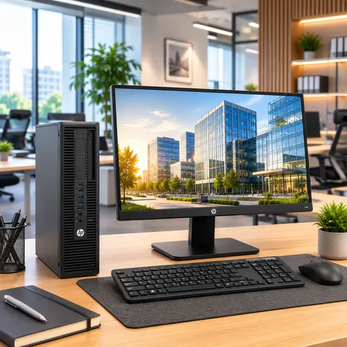 Комплект компьютер HP Intel® Core™ i5 6400 2700MHz 6MB (6 gen) / 8 Gb / SSD 240 Gb + монитор 24 IPS MIX