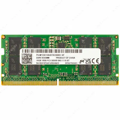 Модуль памяті So-Dimm Micrion DDR4 8 GB PC-3200 MTA4ATF1G64HZ-3G2E2