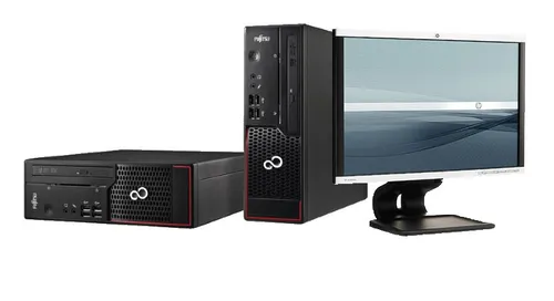 Комплект компьютер Fujitsu-Siemens Esprimo C710 SFF Intel® Core™ i3 3220 3300MHz 3Mb (3 gen) / 4 Gb / 500 Gb + монитор 22 HP LA2205WG