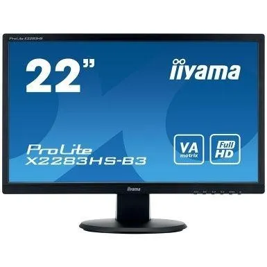 Монитор Iiyama 22 XB2283HSU MVA FullHD 1920 x 1080 VGA + DVI + DP